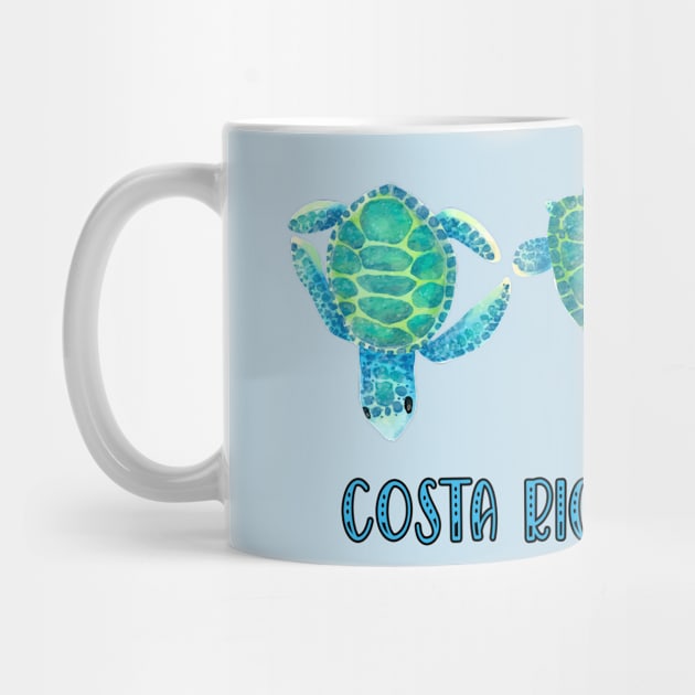 Costa Rica Sea Turtles by tropicalteesshop